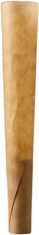 A single unbleached brown kraft SWITCH king-size cone