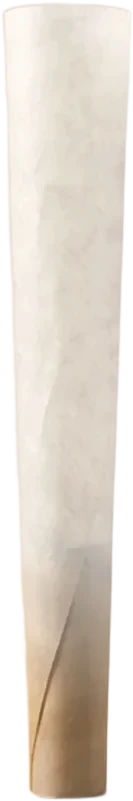 A single bleached white kraft SWITCH king-size cone